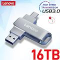 NEW Lenovo USB 3.0 Flash Drive High Speed Pen Drive 16TB Usb 3. 0 Memory Stick 2TB Flash Pendrive 128GB Metal Memoria Usb Disk. 