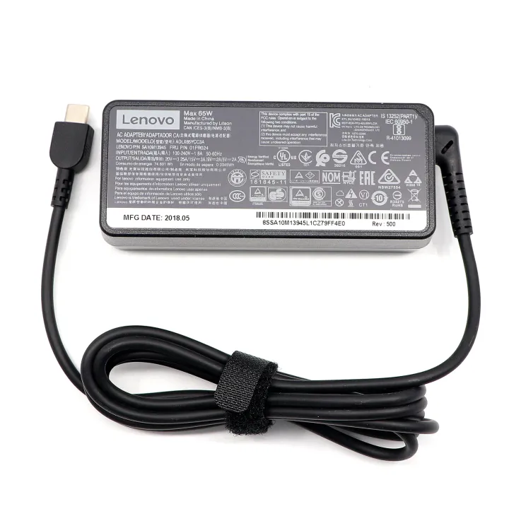 Lenovo%20Original%2065W%2020V%203.25A%20Standard%20USB%20Type-C%20AC%20Universal%20Adapter%20Charger%20-%20Image%202