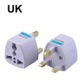 Universal US/UK/AU/itlay EU Plug Adapter USA To Euro Europe AC Power Wall Charger Adapter Converter Travel 2 Round Pin Socket.