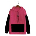 Women/ Ladies Loose-Fitting / Over-Sized Hodie T Shirt Long Sleeve Printed Snoopy Lancer Awesome Hoodie High Quality Cotton Fabric Cotton Fabric Hoodie / Jacket In Pink Colors. 