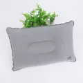 Inflatable Air Pillow Bed Sleeping Camping Pillow PVC Neck Stretcher Backrest Pillow for Travel Plane Head Rest Support. 