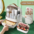 Makeup Organizer Cosmetic Display for Vanity, Make Up Organizers and Storage with Brush Holder. 