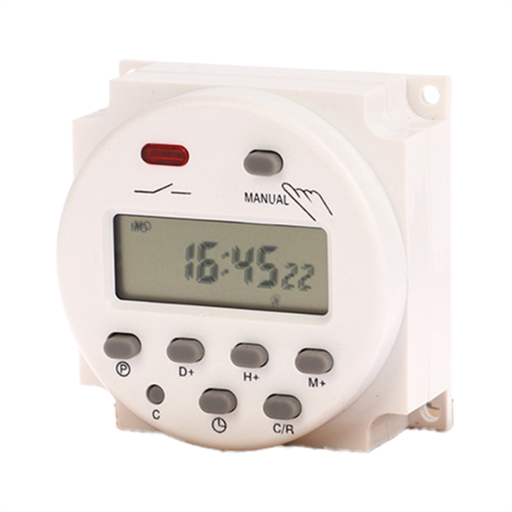 CN101A Programmable 12V 220V Digital LCD Timer Relay Switch Timer ...