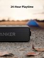 Anker Soundcore 2 Portable Bluetooth Speaker with 12W Stereo Sound, Bluetooth 5, Bassup, IPX7 Waterproof, 24-Hour Playtime, Wireless Stereo Pairing, Speaker for Home, Outdoors, Travel ( 06 Months Official Warrenty ). 