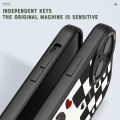 DEL for OPPO F19 / A95 / A74 4G Mobile Cover Boy Group BTS Square Phone Case PU Leather Soft Silicone Edge Back Cover. 