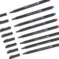 Fineliner Pen Set 12/24/36/48 60 Colors 0.4mm Micron Liner Marker Pen Color Drawing Sketch Art Fine Liner Pen Set. 