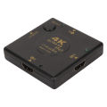 HD Multimedia Interface Switch 3 in 1 Out 4K Support 3D Video Switcher Selector for PC Game Console TV Projector. 