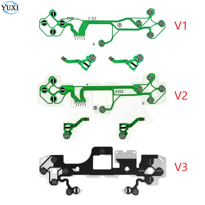 Yuxi%20For%20Ps2%20Ps3%20Ps4%20Pro%20Controller%20Conductive%20Film%20Keypad%20Flex%20Cable%20Buttons%20Ribbon%20Circuit%20Board%20For%20Ps5%20V1%20V2%20V3%20-%20Image%203