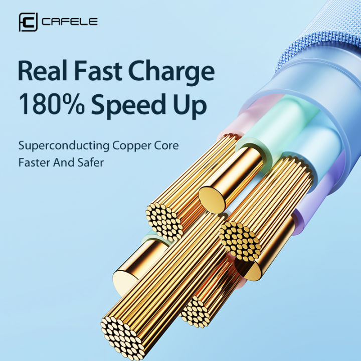 CAFELE%2027W%203%20IN%201%20Fast%20Charging%20Cable%20Type%20C%20To%20Lightning%20Cable%20For%20iPhone%2013%2014%20Pro%20Max%20USB%20C%20Cable%20For%20iPhone%2015%2016%20Xiaomi%20GT6%20-%20Image%203