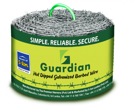 S-LON Hot Dipped Galvanized Barbed Wire Strong and flexible