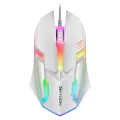 SKYLION F1 Wired 3 Keys Mouse Colorful Lighting Gaming and Office For Microsoft Windows and Apple IOS System. 