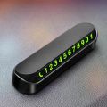 Temporary Car Parking Phone Number Card Plate Adhesive Magnetic Numbers Sticker Display Holder. 