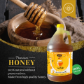 MENNA PRODUCTS Pure Wild Bee Honey 1kg - Raw, Unfiltered Honey from Wild Bees for Natural Sweetness and Wellness. 