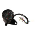 Motorcycle Odometer Rugged Accurate Impact Resistant Motorcycle Speedometer Long Lasting Fuel Level Indicator for Motorbike. 