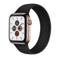 For Apple Watch Ultra 49mm / Series 8&7 45mm / SE 2&6&SE&5&4 44mm / 3&2&1 42mm Solid Color Elastic Silicone Watch Band, Size:L 156mm(White). 