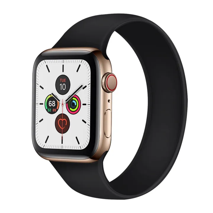 For%20Apple%20Watch%20Ultra%2049mm%20/%20Series%208&7%2045mm%20/%20SE%202&6&SE&5&4%2044mm%20/%203&2&1%2042mm%20Solid%20Color%20Elastic%20Silicone%20Watch%20Band,%20Size:L%20156mm(White)%20-%20Image%209