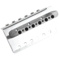 OUMERY For Electric Guitar Single Swing Bridge SQ Tremolo Bridge System Pull Plate String Bridge Concave String Code Silver. 