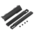 HXSJ 1Pc New Hard Drive Caddy Cover + 7Mm Hdd Isolation Rubber Rails Replacement For Dell Latitude E6440. 