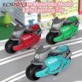 ECHIDNA Children Motorcycle Toy Interactive Mini Plastic Pull Back Children Motorcycle Toy. 