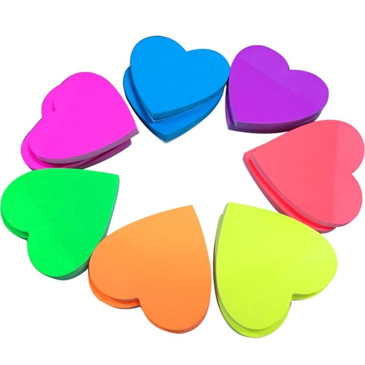 Colorful%20heart%20sticky%20Stationery%20Sticker%20Bookmarker%20Heart%20Shape%20Memo%20Pad%20Sticky%20Notes%20Message%20Pad%20sticker%20multicolour%20-%20Image%202