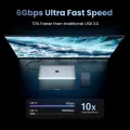 UGREEN HDD Case 2.5" Hard Drive Enclosure USB Type C SATA 5Gbps for SSD HDD 9.5 7mm External Hard Drive Disk Case Support UASP. 
