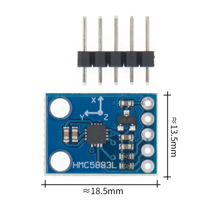2Pcs%20-273%20HMC5883L%20Triple%20Axis%20Compass%20Magnetometer%20Sensor%20Module%20-%20Image%204