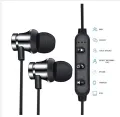 Bluetooth Wireless Headset Sports Neckband Magnetic Earphone Headphone For All Phones. 