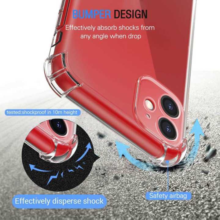 iPhone%2011%20Back%20Cover%20Transparent%20Shockproof%20Clear%20Case%20For%20iPhone%2011%2011%20Pro%2011%20Pro%20Max%20Case%20Bumper%20Silicone%20With%20Camera%20Guard%20Protection%20Soft%20iPhone%20Clear%20Case%20-%20Image%205