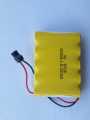 6V 5-Cell 700mA AA NiMh Rechargeable Battery with SM-2P plug. 