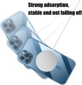For iPhone 14 Pro Max iPhone 14 Plus iPhone 13 Pro Max iPhone 12 Pro Max iPhone 11 Pro Max Plating Clear Phone Case Magsafe Support Wireless Charging Magsafe Magnetic Shell Back Cover. 