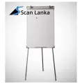 Flip Chart Easel Tripod Whiteboard Dry Erase Board with Stand, Extended Display Arms, Adjustable Height, 36X24 inches. 