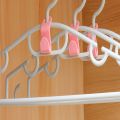 5Pcs Mini Clothes Hanger Connector Hooks Cascading Plastic Wardrobe Coat Organizer Rack Holder Space Saving for Closet. 
