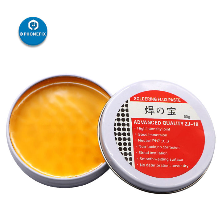 【StyleVoyager】10/50g ZJ-18 Rosin Soldering Flux Paste Environmental for Phone BGA PCB Rework Station Welding Paste Flux Solder Ball