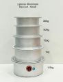 Aluminium Cooking Pan & Pots 5 Pcs Set - 1.5 kg set (Rani Small). 