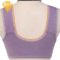 Comfortable Breathable Women Bra Comfortable Wireless Front Closure Sport Bra for Mid-aged Women Lace Splicing Removable Pads Ideal for Southeast Asian Buyers Mid-aged Women Wireless Brassiere. 