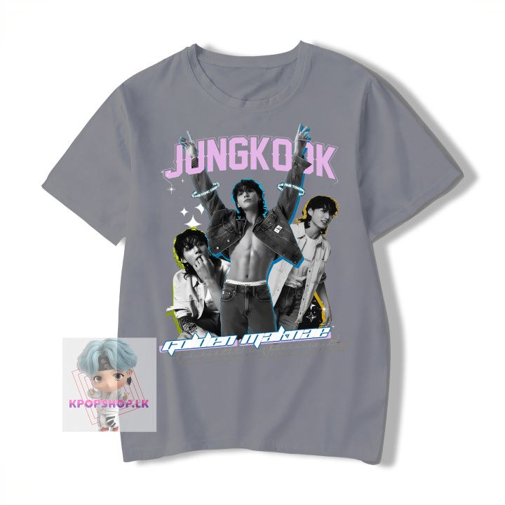 BTS%20BT21%20Logo%20Tshirt%20KPOP%20Logo%20Branded%20JUNGKOOK%20JK%20T%20shirt%20Crew%20Round%20Neck%20Tshirts%20T-shirt%20-%20Image%203