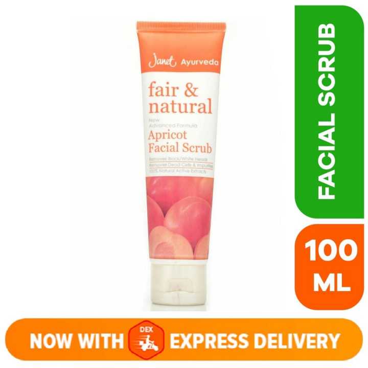 Janet%20Apricot%20Facial%20Scrub%20100%20Ml%20Gentle%20Exfoliating%20Facial%20Scrub%20for%20Clearer%20Skin%20-%20Image%203