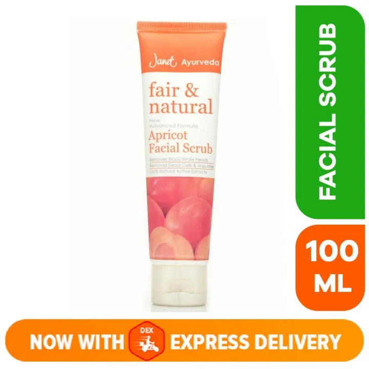 Janet%20Apricot%20Facial%20Scrub%20100%20Ml%20Gentle%20Exfoliating%20Facial%20Scrub%20for%20Clearer%20Skin%20-%20Image%203