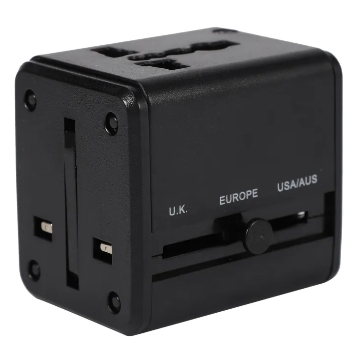 Universal Travel Adapter Multiple Color Power Adapter with 2.1a USB ...