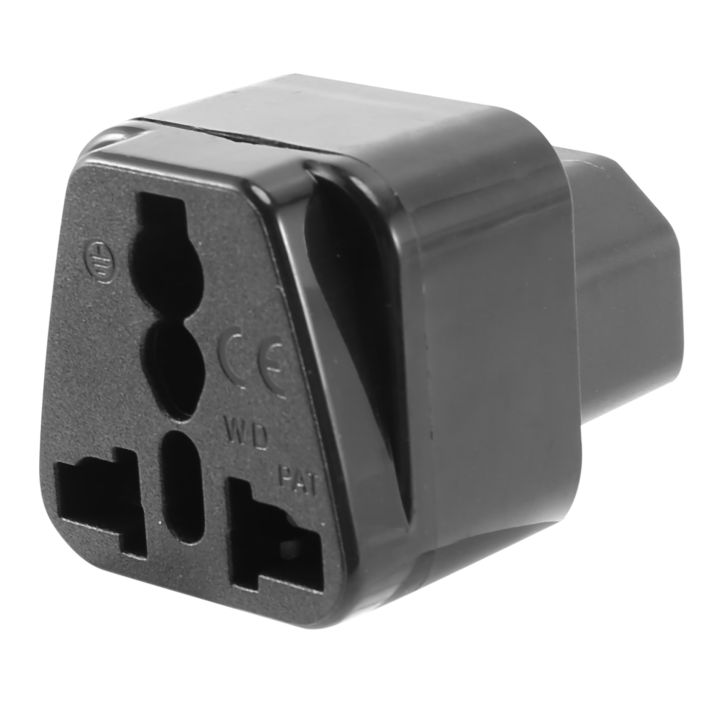 IEC 320 C14 to universal Female Power Adapter AC Power Plug Connector ...