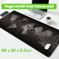 Old World Map & Razer Goliathus (80 x 30 x 0.2cm) Best Comfort Rubber Speed Type Oppai Mousepad Gaming Mouse Pad / RGB Gaming Mousepad. 