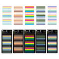 300 Sheets Rainbow Color Cute Index Sticker Waterproof Transparent Sticky Notes ZHIYU. 