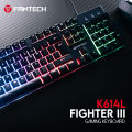 FANTECH K613L | K614L 104 Keys Profession Gaming Keyboard USB English Backlight Keyboard. 