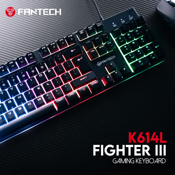 FANTECH%20K613L%20%7C%20K614L%20104%20Keys%20Profession%20Gaming%20Keyboard%20USB%20English%20Backlight%20Keyboard%20-%20Image%204