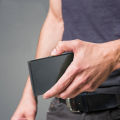 Stainless Steel Business ID Credit Card Holder RFID Blocking Protector Case Box. 