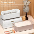 Ultrasonic Cleaning Machine Jewellery Gem Glasses Cleaning Machine Vibrating Ultrasonic Frequency Portable Automatic. 