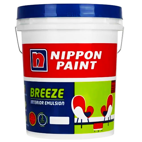 Nippon Breeze Interior Brilliant White Emulsion Paint 4L