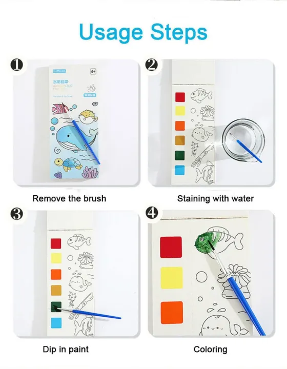 Portable%20Paint%20With%20Water%20Children%20Gouache%20Graffiti%20Picture%20Book%20Cartoon%20Watercolor%20Painting%20Activity%20Books%20Set%20Kids%20Drawing%20Toy%20-%20Image%205
