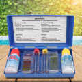 Portable Swimming Pool Spa Water Quality Professional Test Kit Box- Chlorine/PH. 