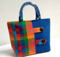 Handloom Hand Bag. 